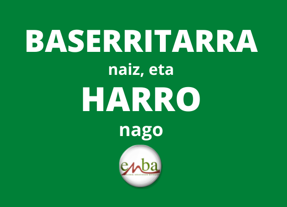 Orgulloso de ser baserritarras