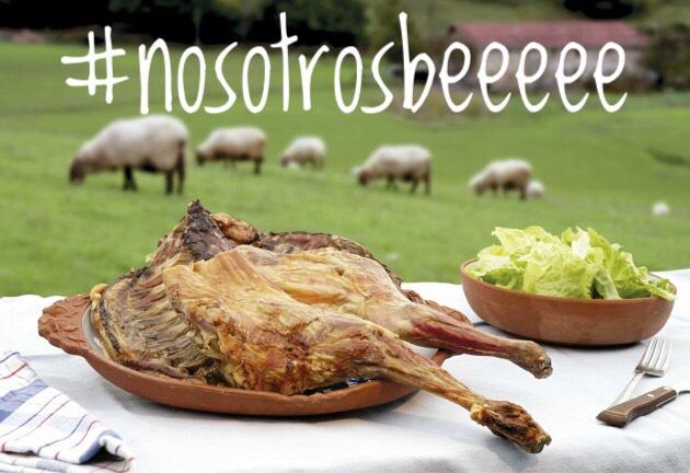 Los vascos tenemos miles de motivos para celebrar y desde ENBA te proponemos que lo celebres degustando cordero con los tuyos y que lo compartas en tus redes con el hastag #nosotrosbeeeee