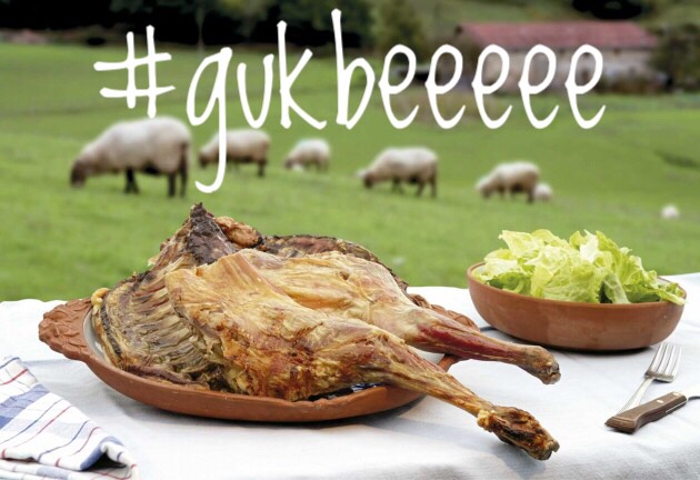 Euskadunok milaka motibo ditugu ospatzeko eta ENBAk, arkumea dastatuz ospatzea proposatzen dizu eta zure ospakizuna #gukbeeeee hastagekin partekatzea