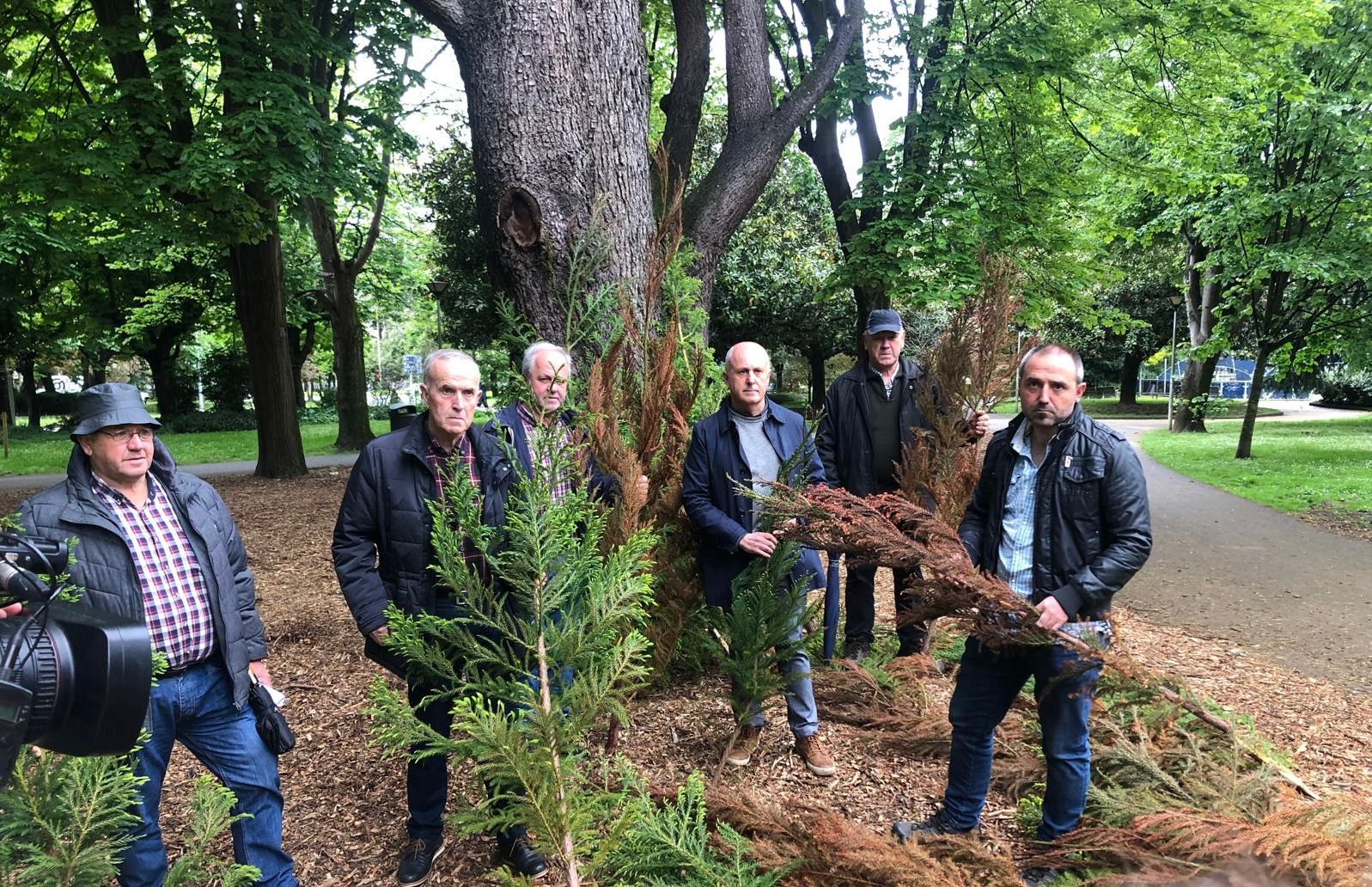 Gipuzkoako BASO elkartea, ENBA y EHNE denunciamos los ataques que proliferan para dañar y atemorizar a los propietarios forestales