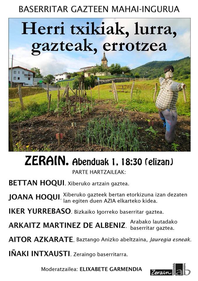 Zerain baserritar gazteak