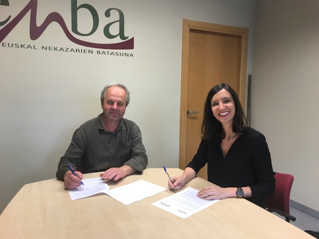 Firmado el convenio de colaboración entre ENBA y MERCADONA