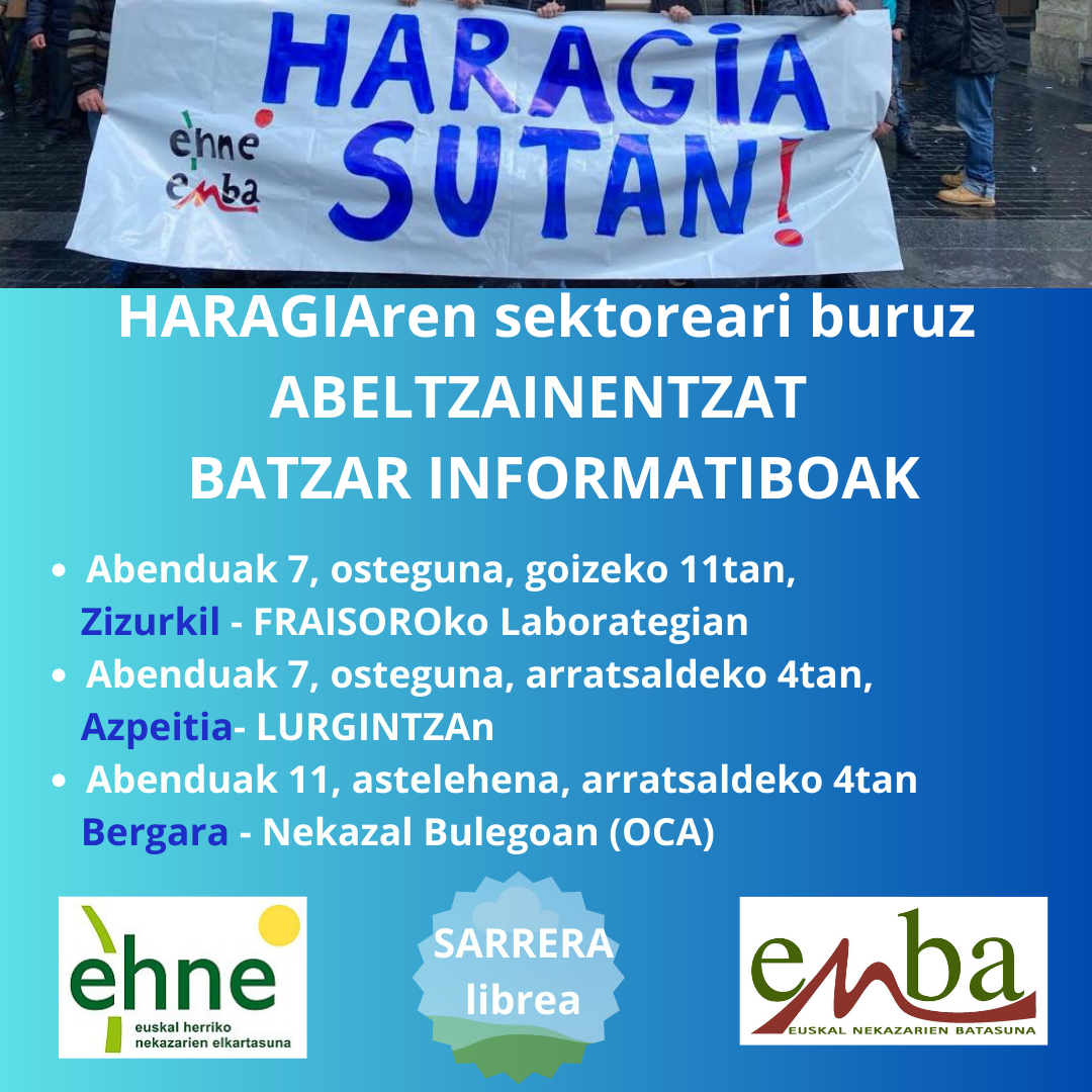 ASAMBLEAS INFORMATIVAS sobre la delicada situación del sector cárnico